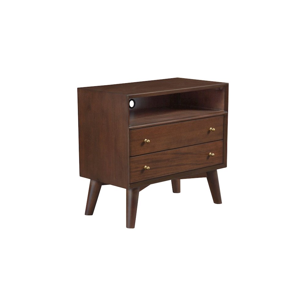 Flynn Large Nightstand, Walnut. Picture 3