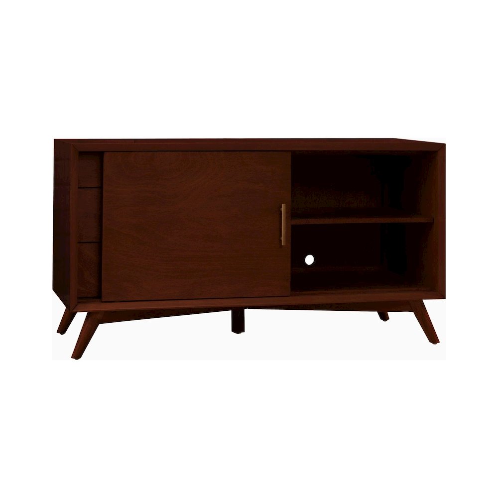 Flynn Small TV Console, Walnut. Picture 8