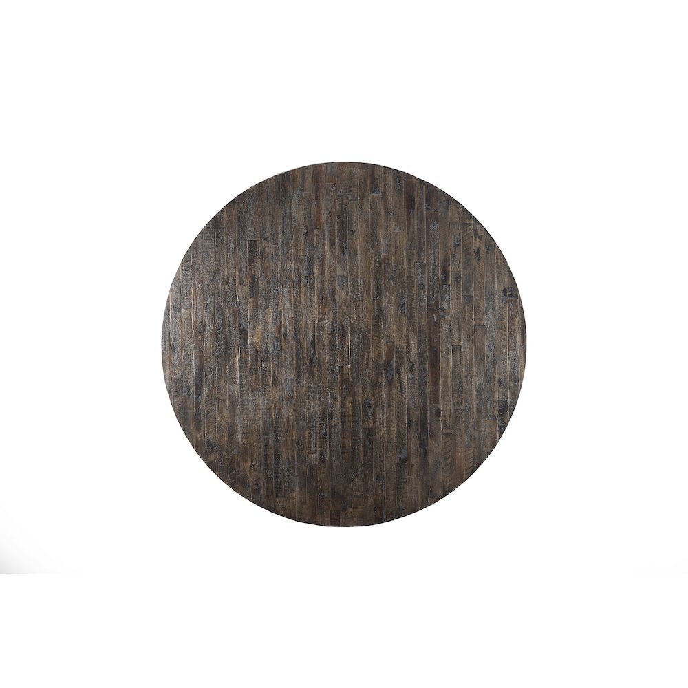Newberry Round Dining Table, Salvaged Grey. Picture 2