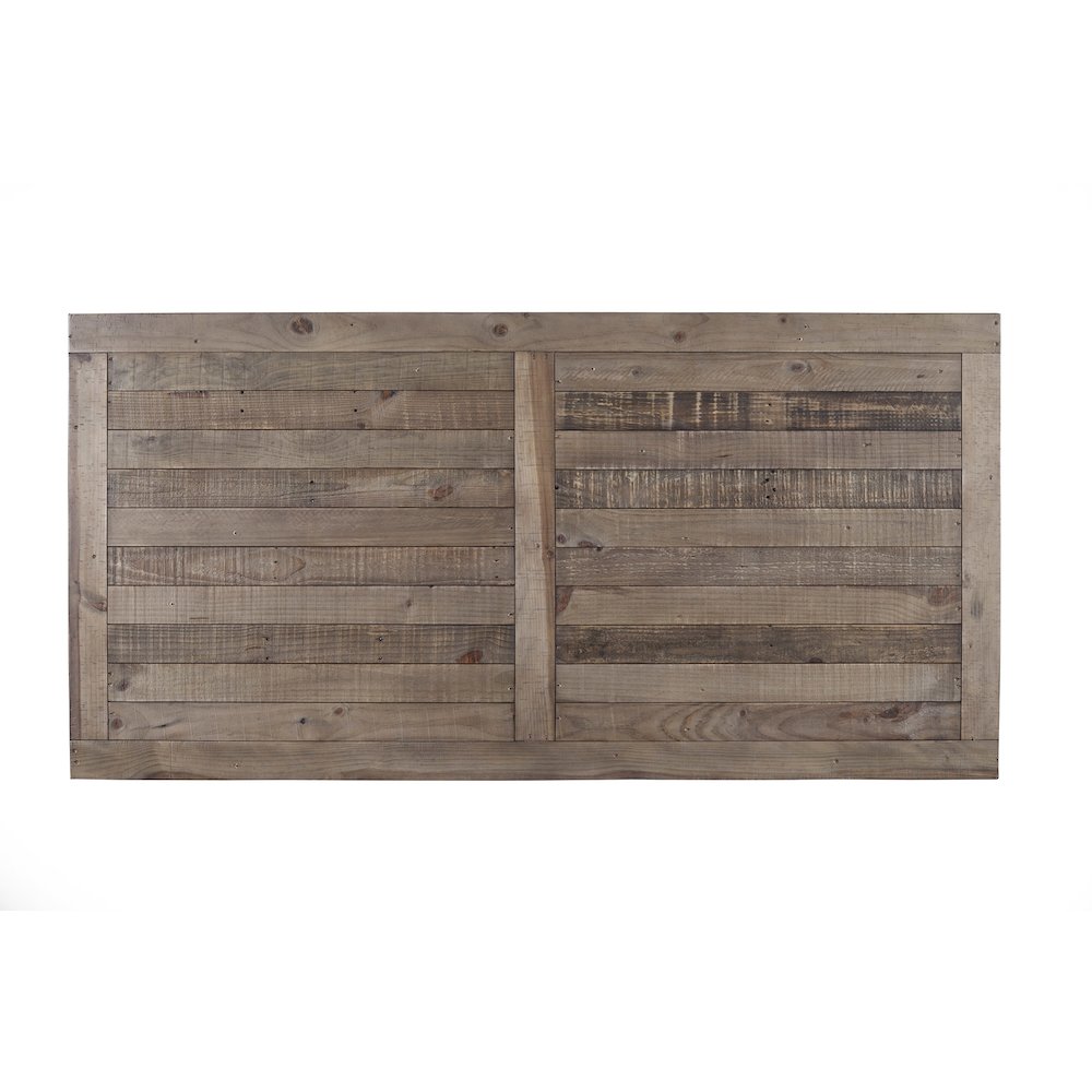 Prairie Rectangular Dining Table, Natural/Black. Picture 2