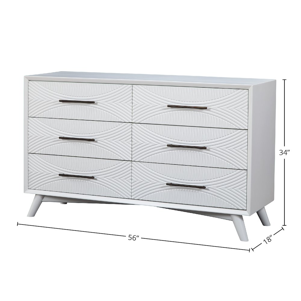Tranquility Dresser, White. Picture 3