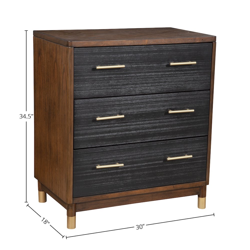 Belham 3 Drawer Small Chest. Picture 5