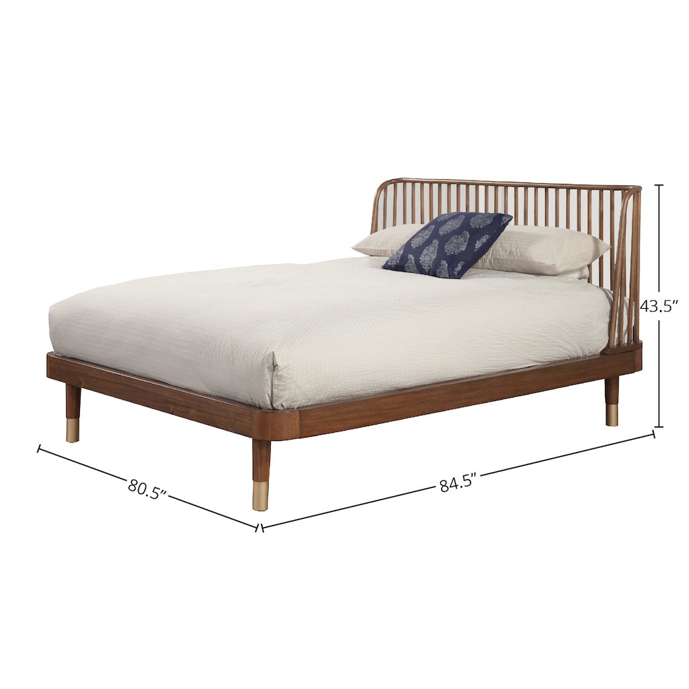 Belham Standard King Platform Bed. Picture 1