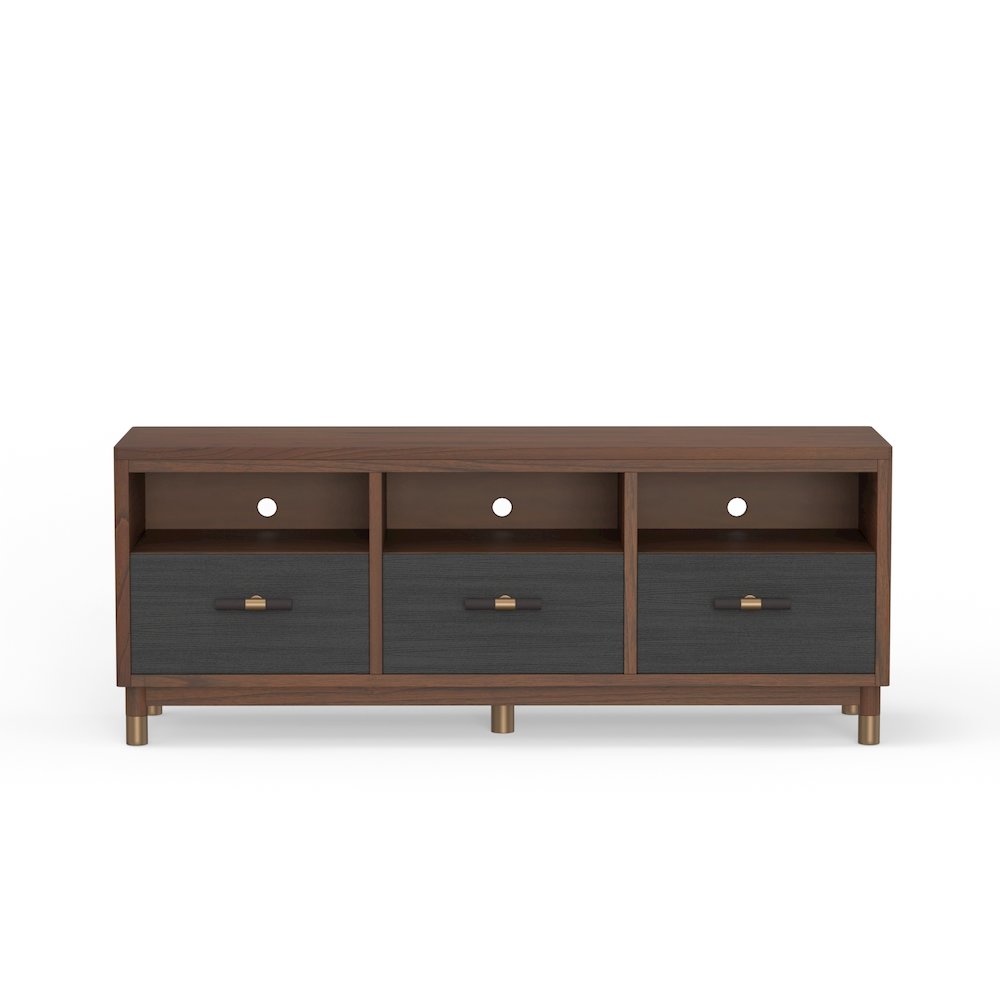 Belham 3 Drawer TV Console. Picture 1
