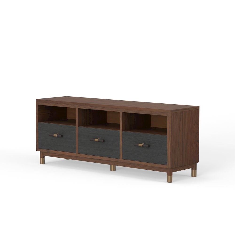 Belham 3 Drawer TV Console. Picture 3