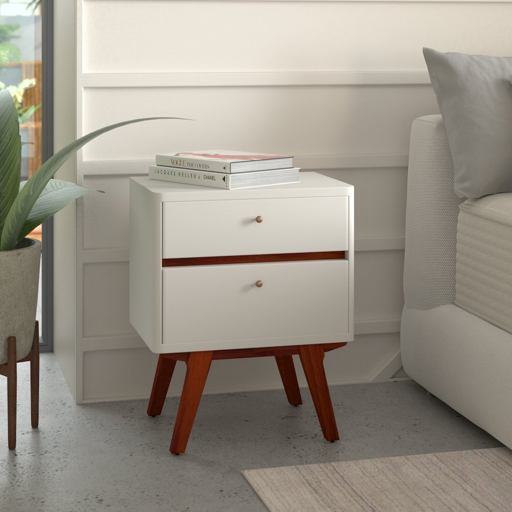 Dakota Two Drawer Nightstand. Picture 5