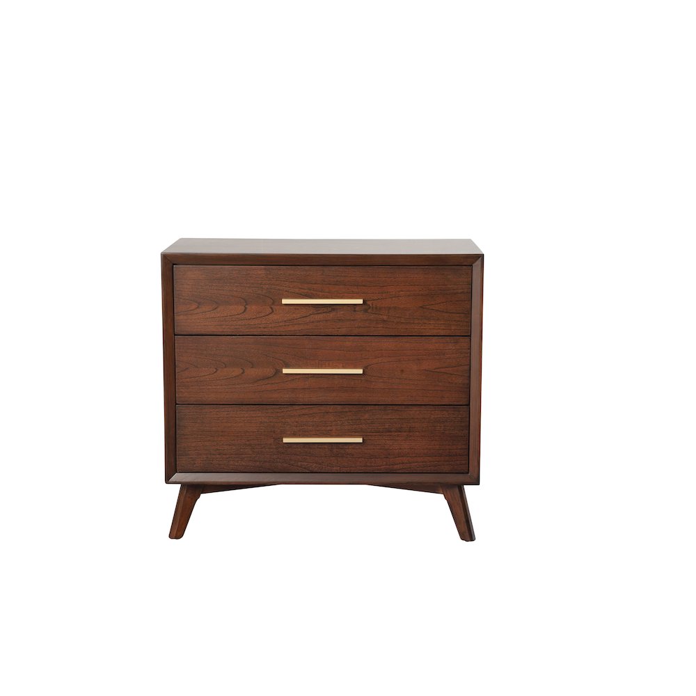 Gramercy 3 Drawer Small Chest. Picture 1