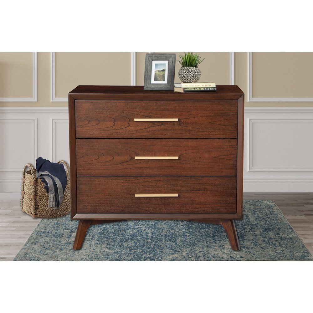 Gramercy 3 Drawer Small Chest. Picture 3