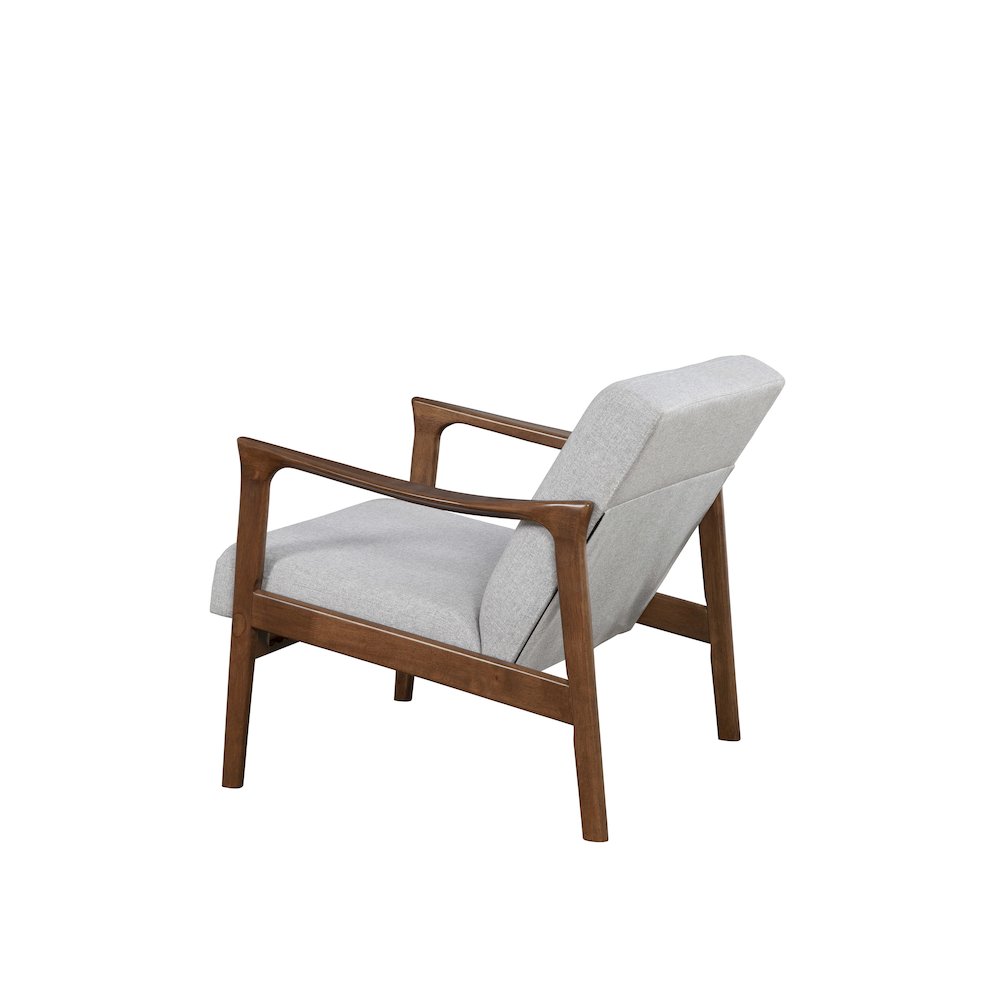 Zephyr Lounge Chair, Light Grey. Picture 8