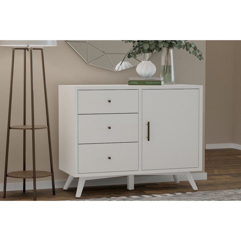 Flynn Accent Cabinet, White. Picture 3