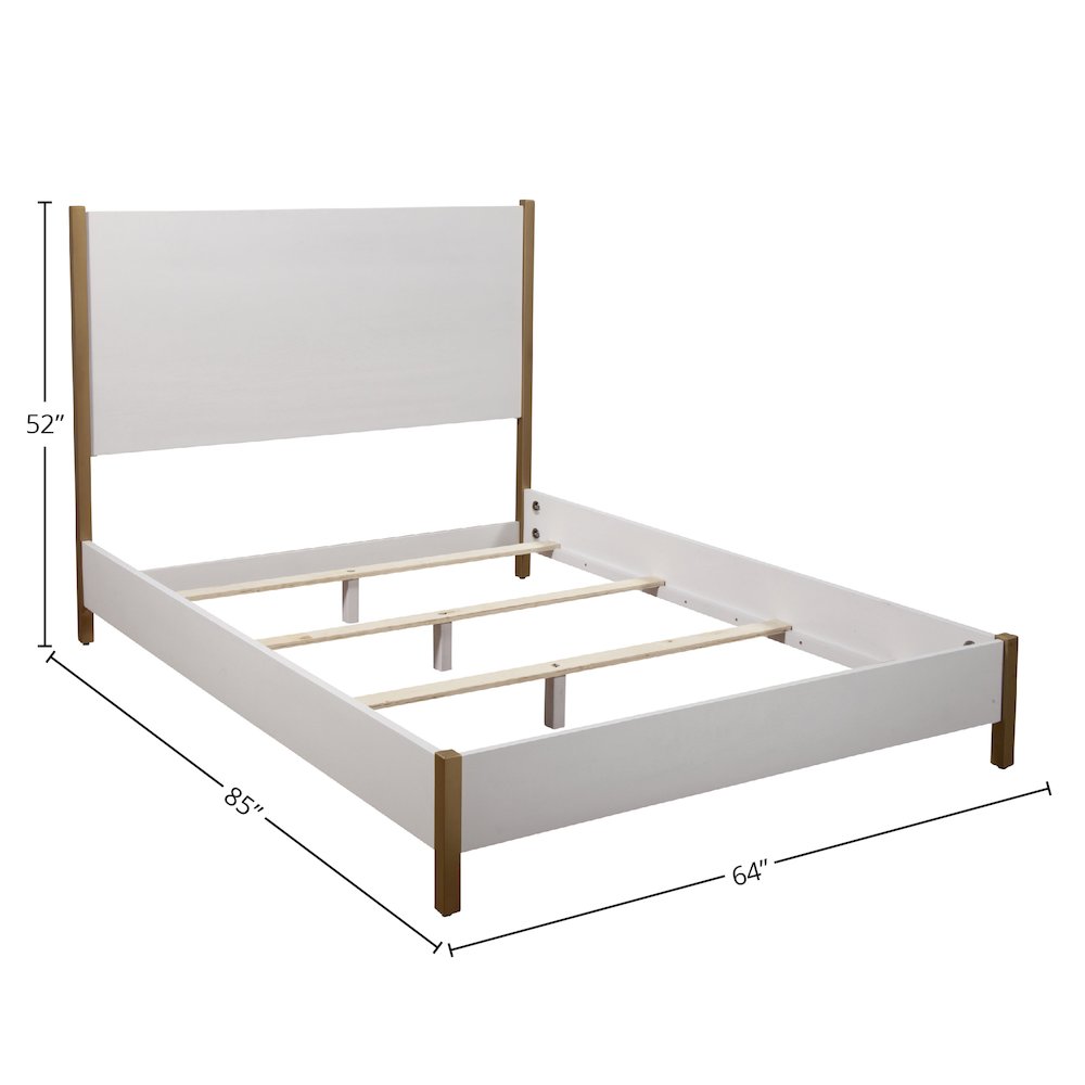 Madelyn Queen Panel Bed. Picture 1