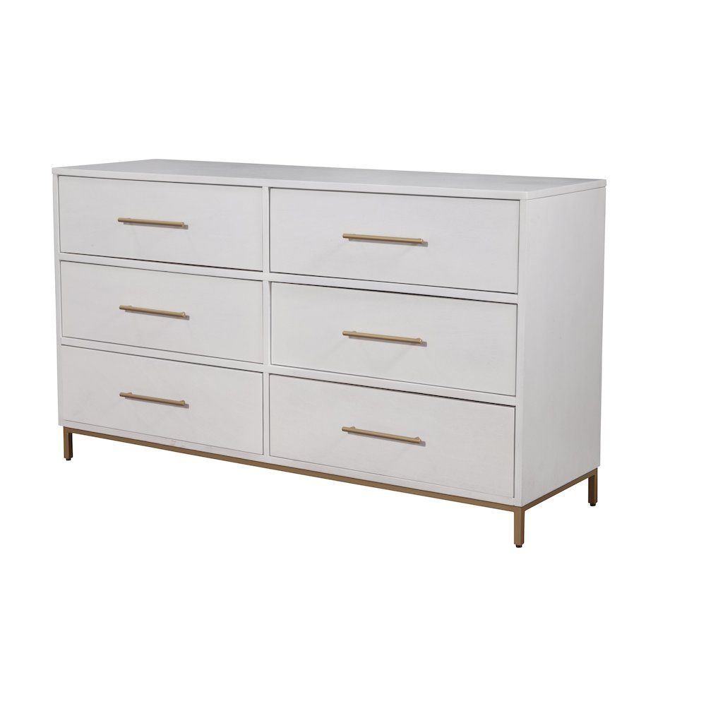 Madelyn Six Drawer Dresser. Picture 3