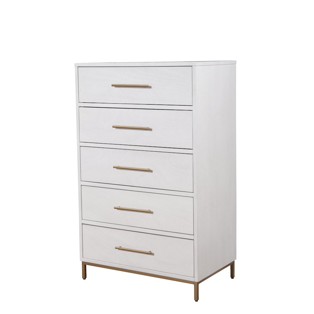 Madelyn Five Drawer Chest. Picture 3