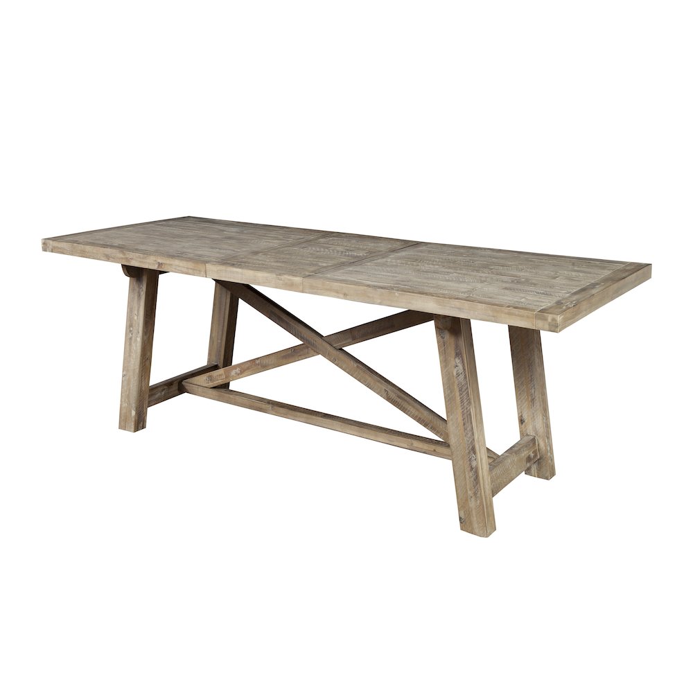 Newberry Extension Dining Table, Weathered Natural. Picture 3