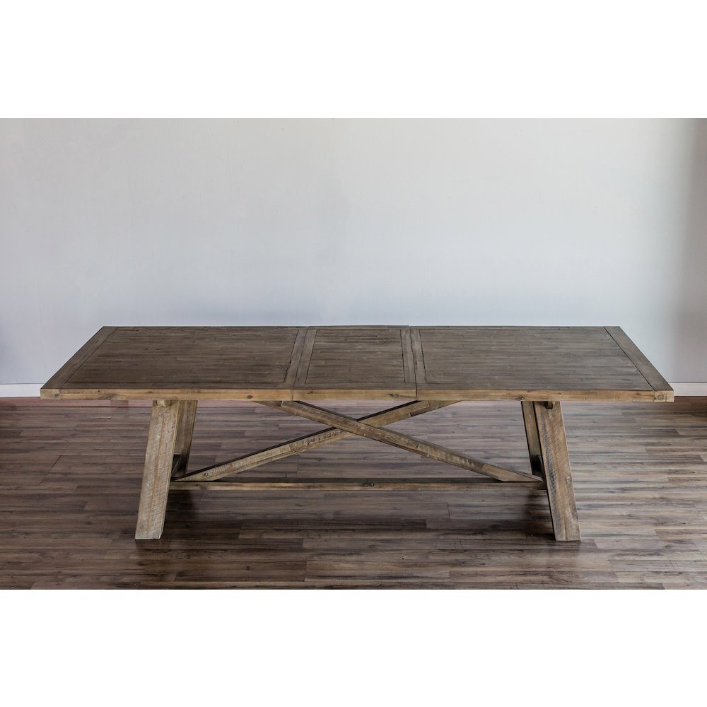 Newberry Extension Dining Table, Weathered Natural. Picture 7