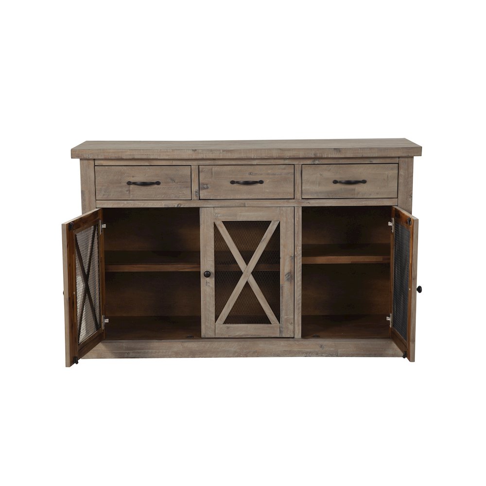 Newberry Sideboard, Weathered Natural. Picture 4