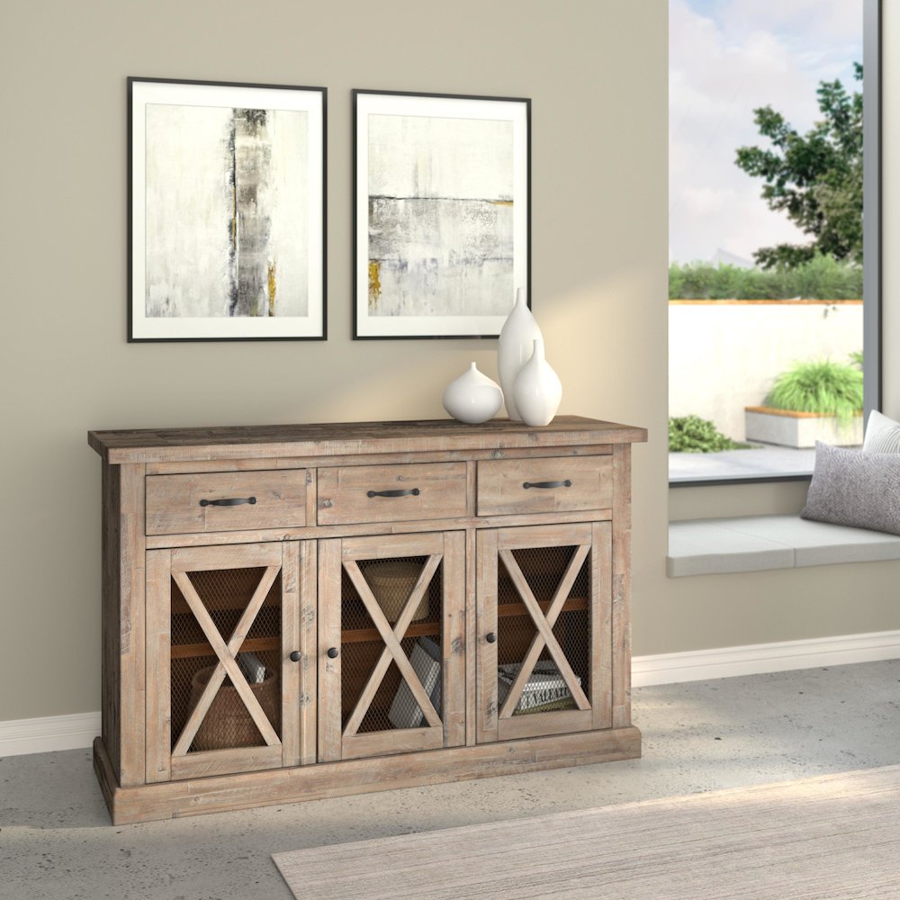 Newberry Sideboard, Weathered Natural. Picture 5