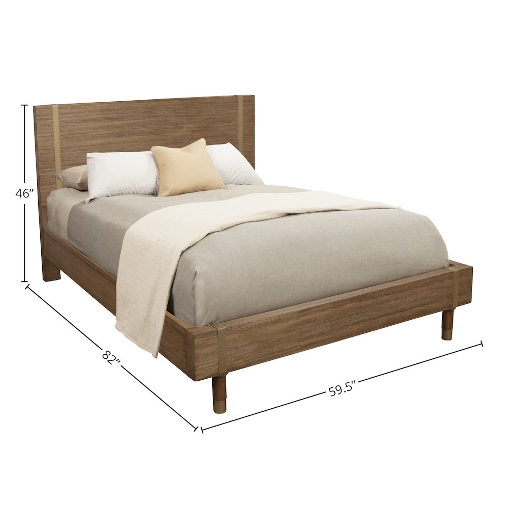 Easton Full Size Platform Bed. Picture 1