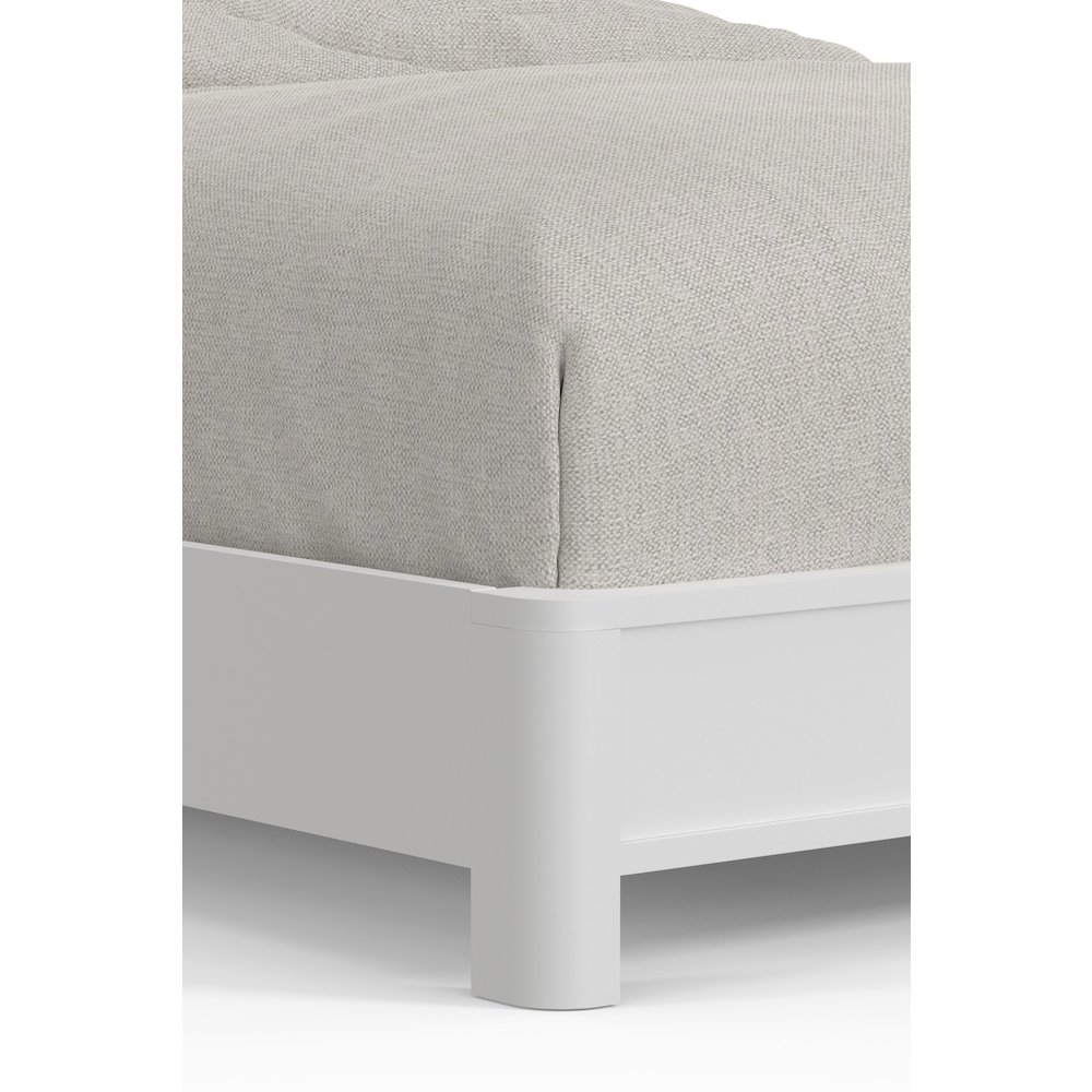 Stapleton Queen Panel Bed, White. Picture 5