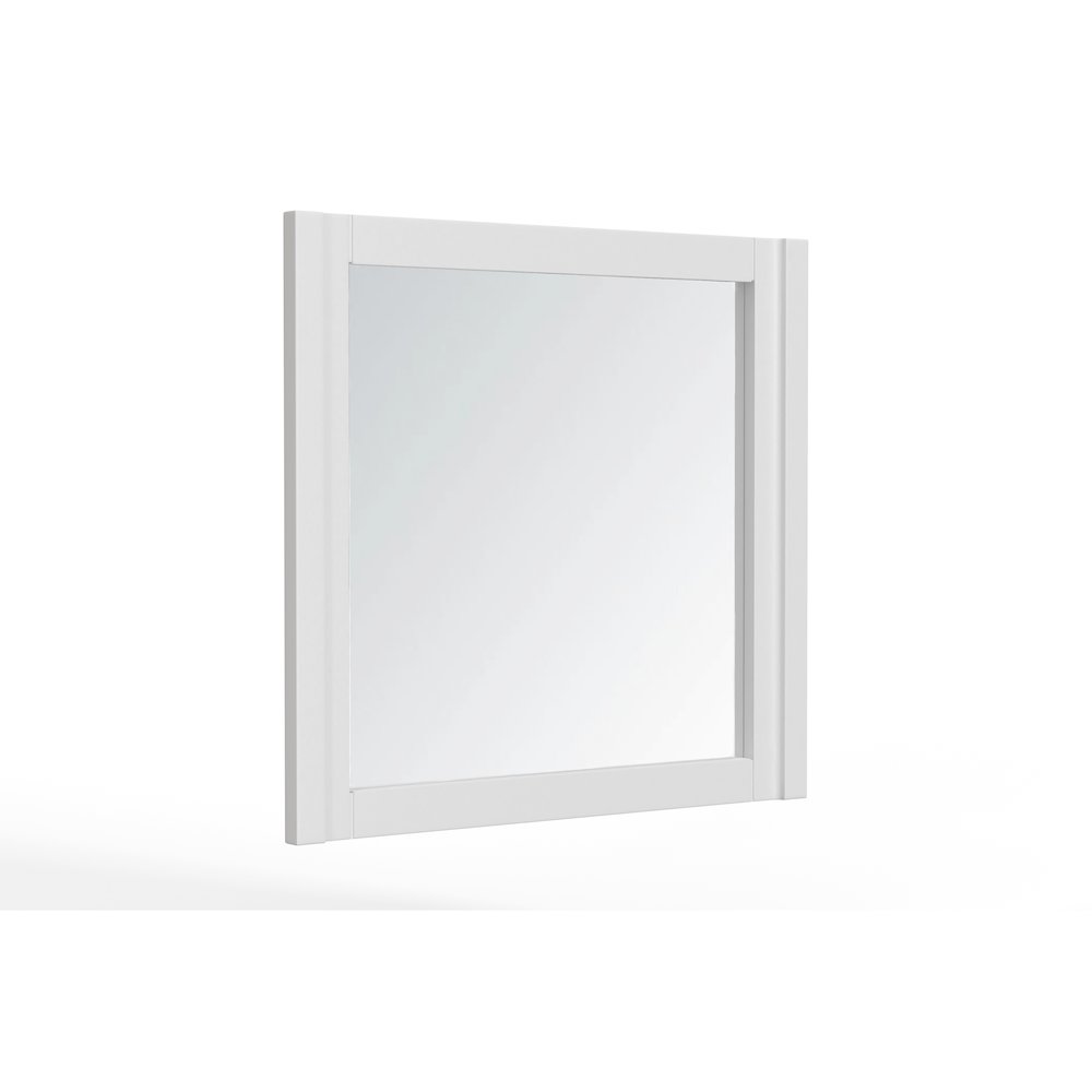 Stapleton Mirror, White. Picture 4