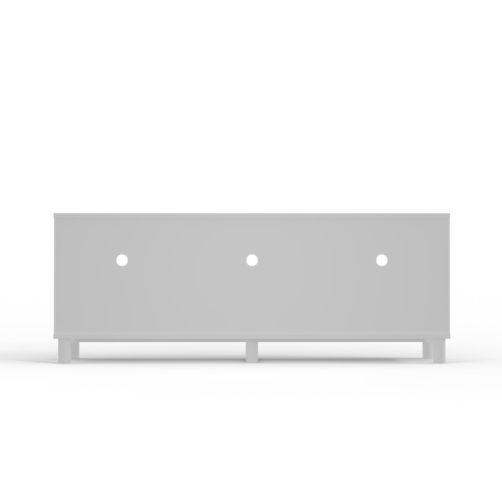 Stapleton TV Console, White. Picture 6