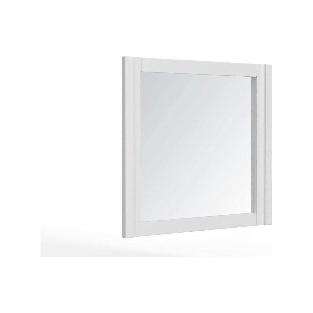 Stapleton Mirror, White. Picture 1