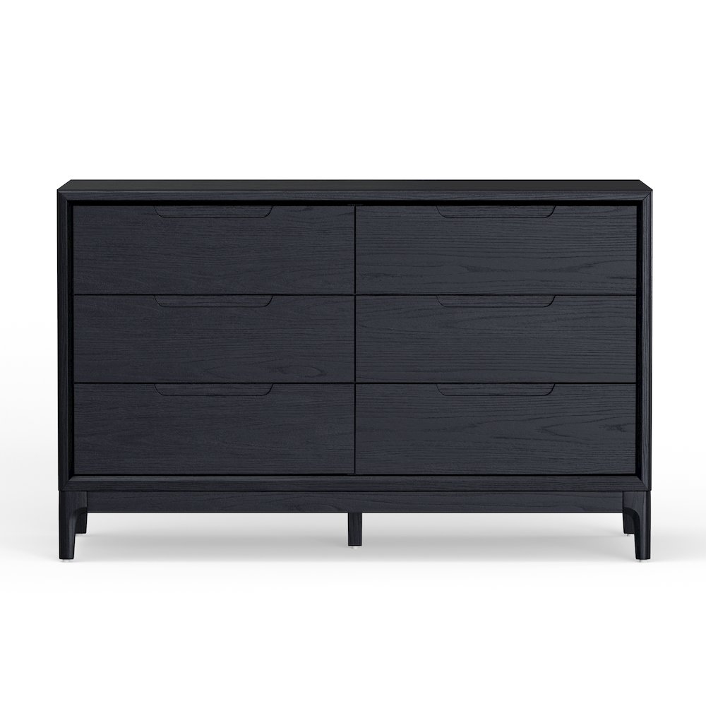 June 60" Dresser, Vintage Black. Picture 3
