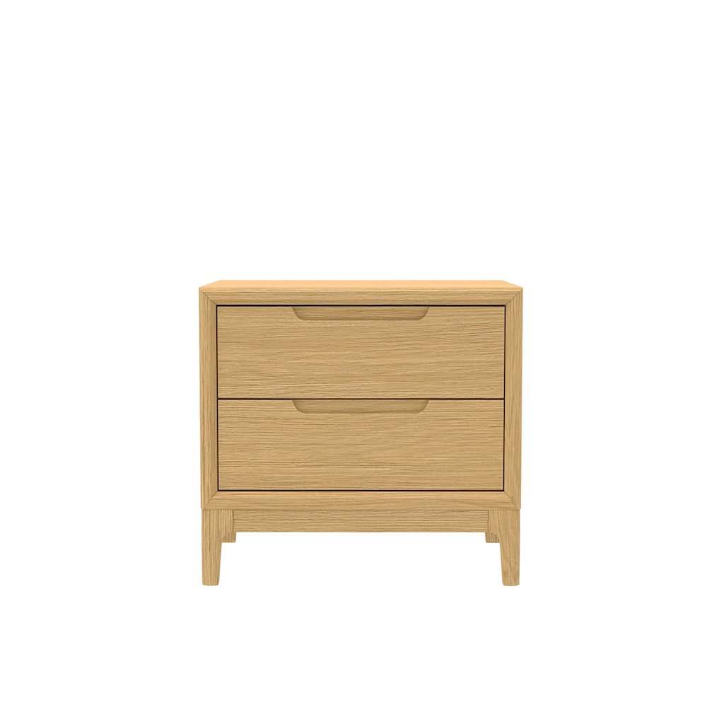 June Nightstand, Light Oak. Picture 4