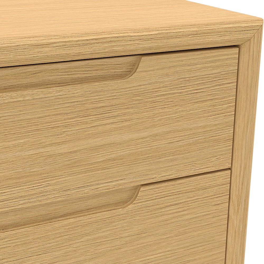 June Nightstand, Light Oak. Picture 7