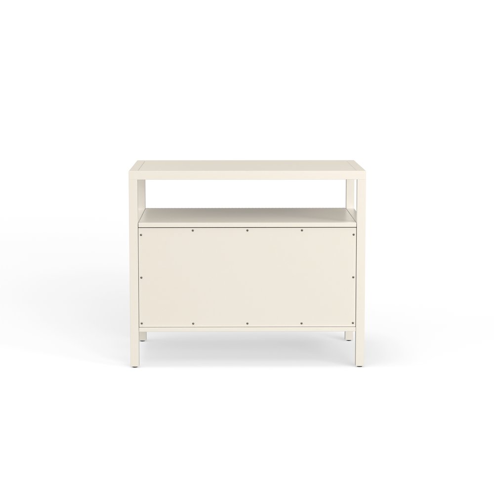 Marsha Nightstand, Coconut Milk. Picture 5