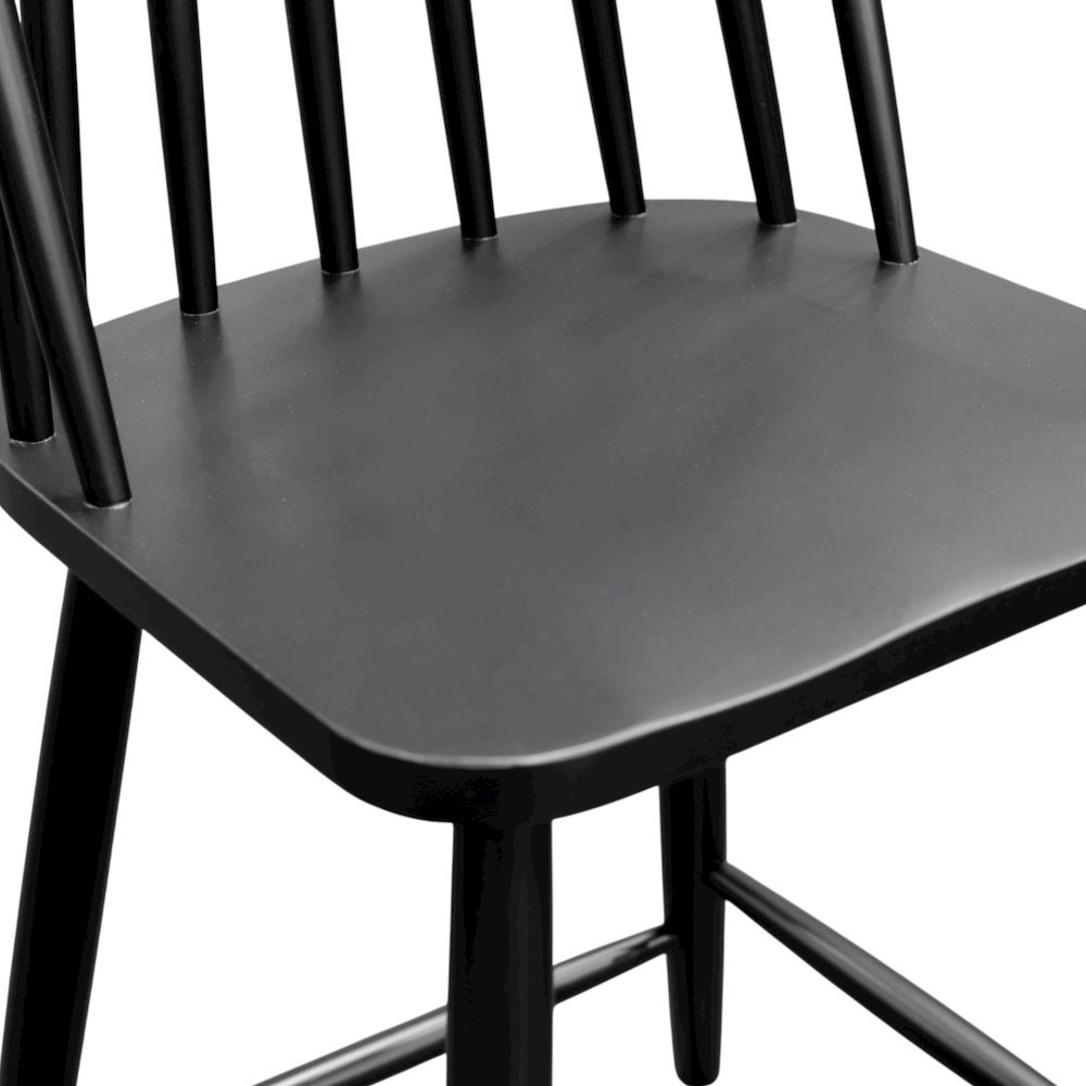 Farmhouse Brown Counter Stools Set of 2 with Back Support. Picture 7