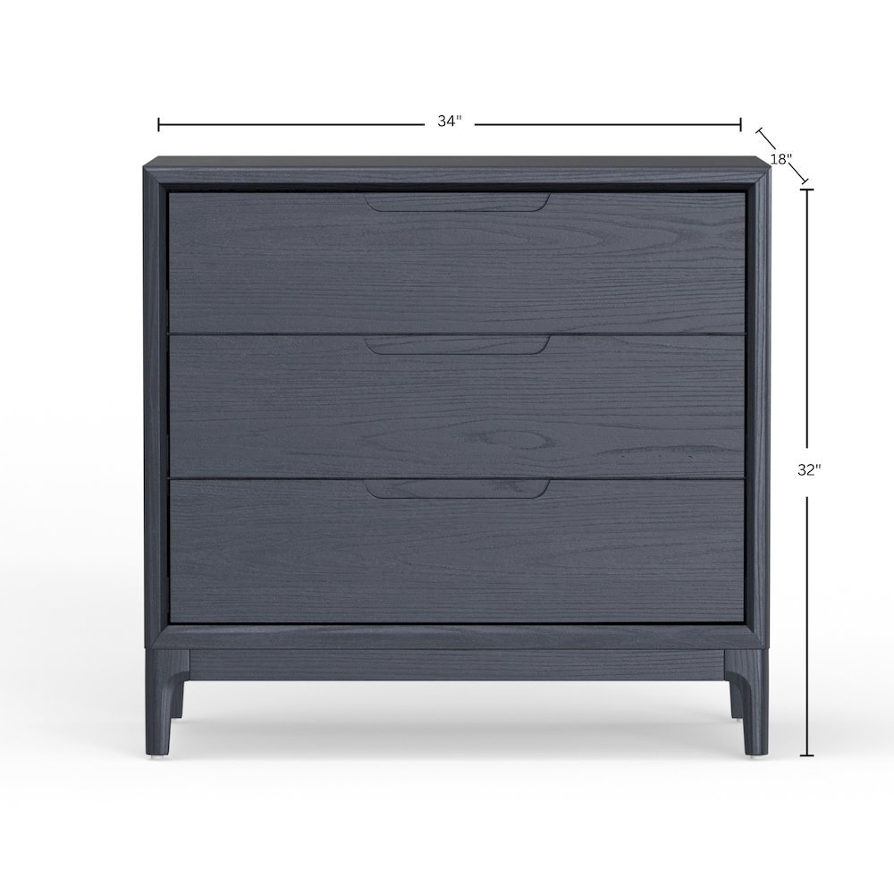 Vintage Black Accent Chest with Modern Design and Single Drawer, No Upholstery. Picture 8