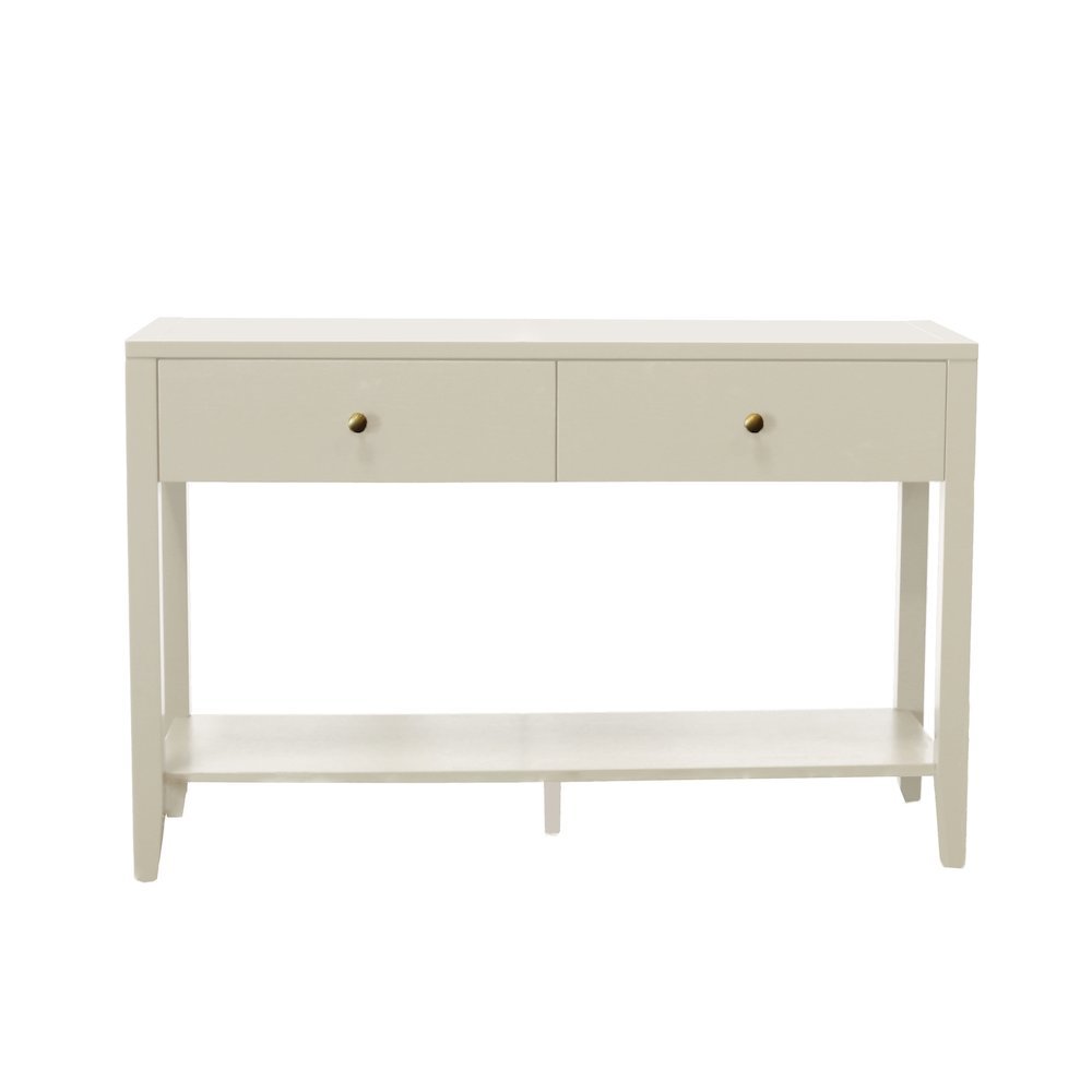 Console Table Modern Farmhouse Style with Drawer Storage. Picture 1