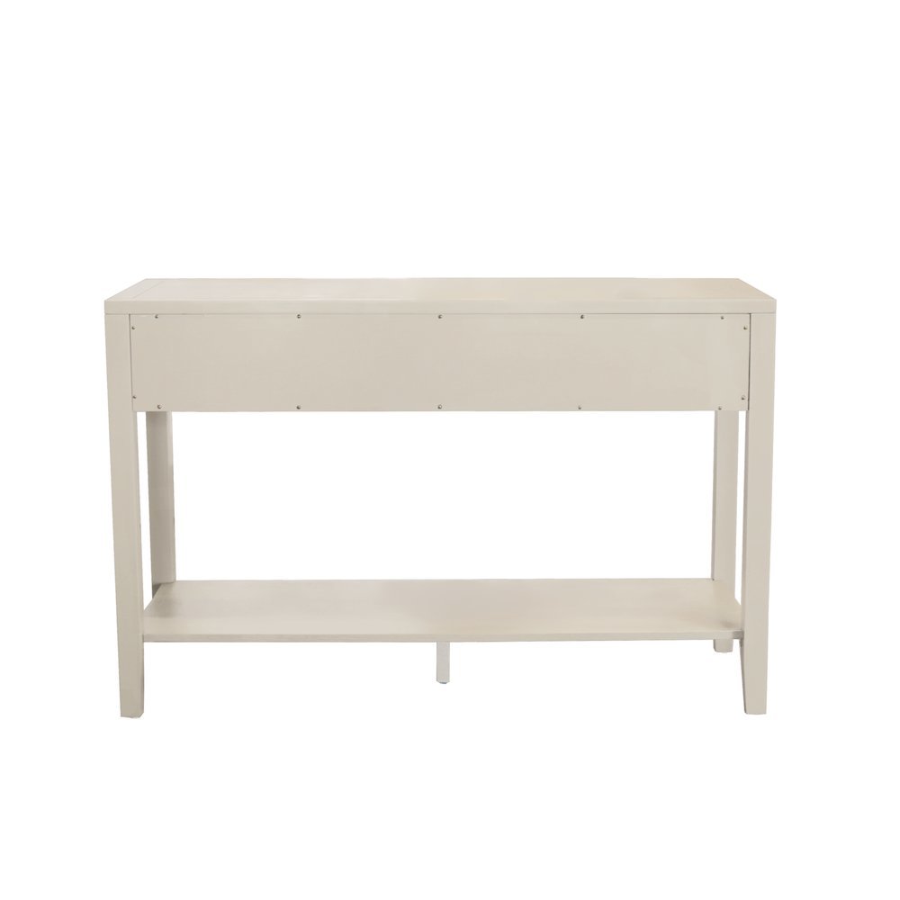 Console Table Modern Farmhouse Style with Drawer Storage. Picture 7