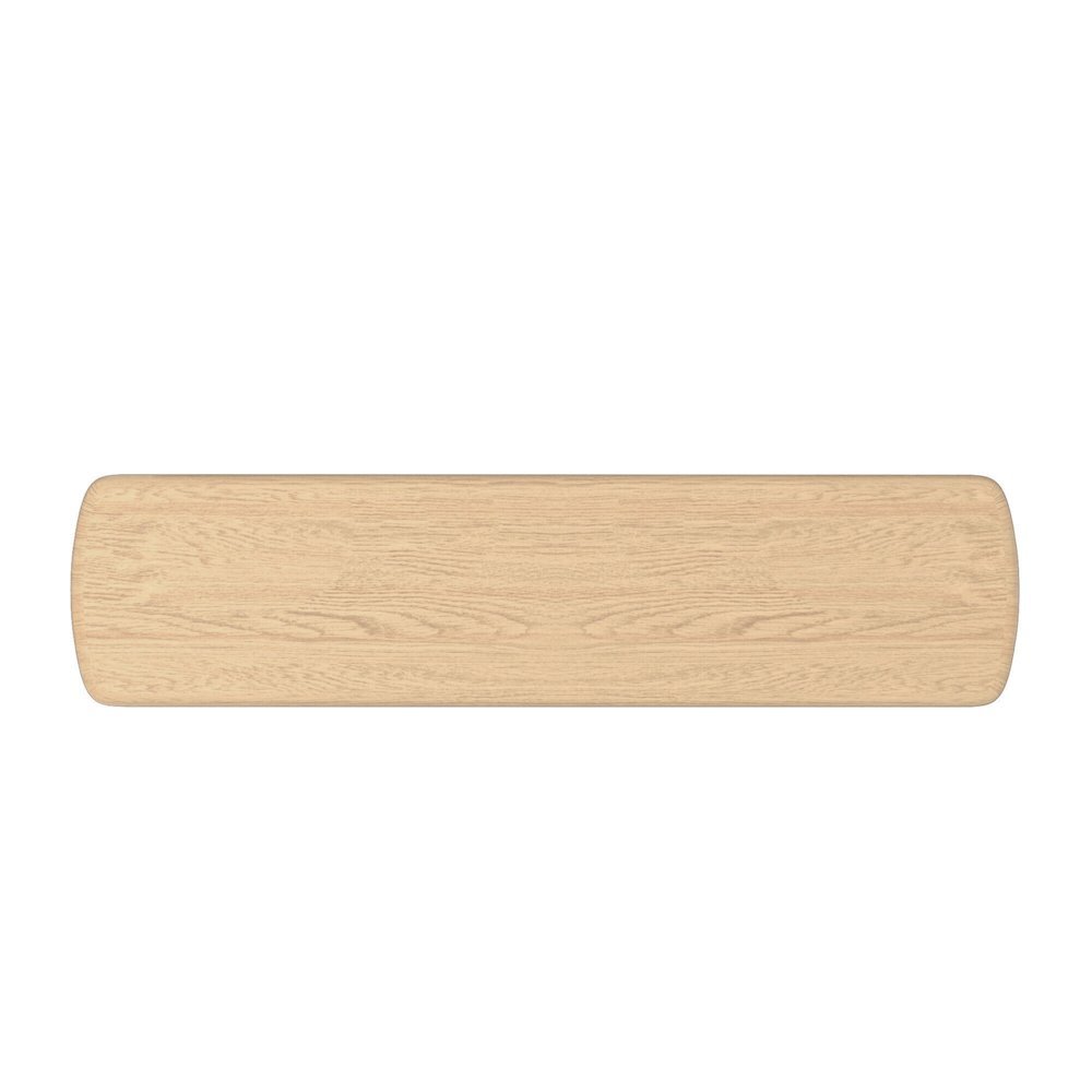 Light Oak Modern Dining Bench with Sturdy Frame and Comfortable Seating. Picture 6