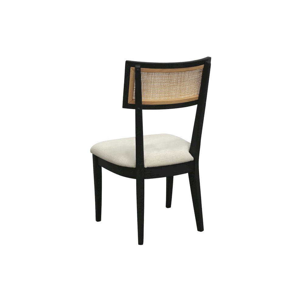 Transitional Upholstered Side Chairs Set of 2 with Cushioned Seats. Picture 5