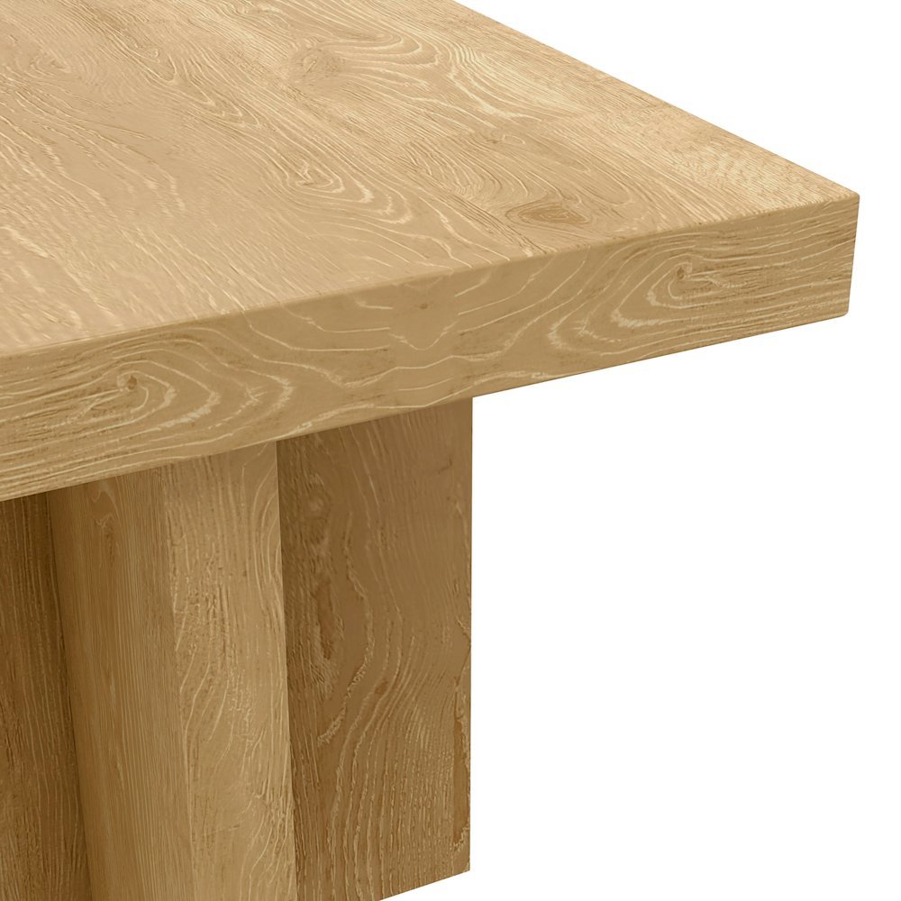 Nature-Inspired Finish End Table with Modern Rustic Style and Sturdy Build. Picture 6