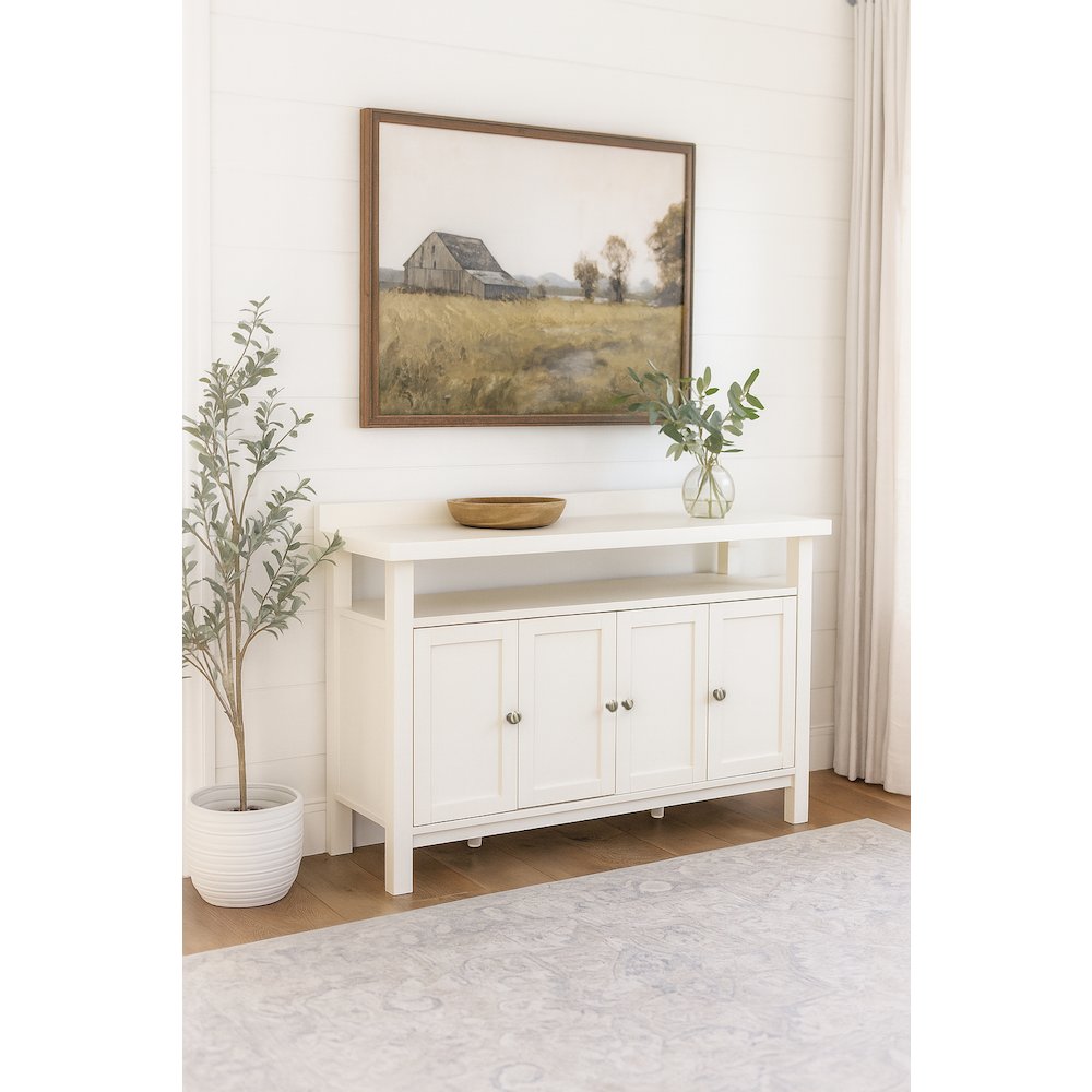 Avery Sideboard, Coconut Milk. Picture 2