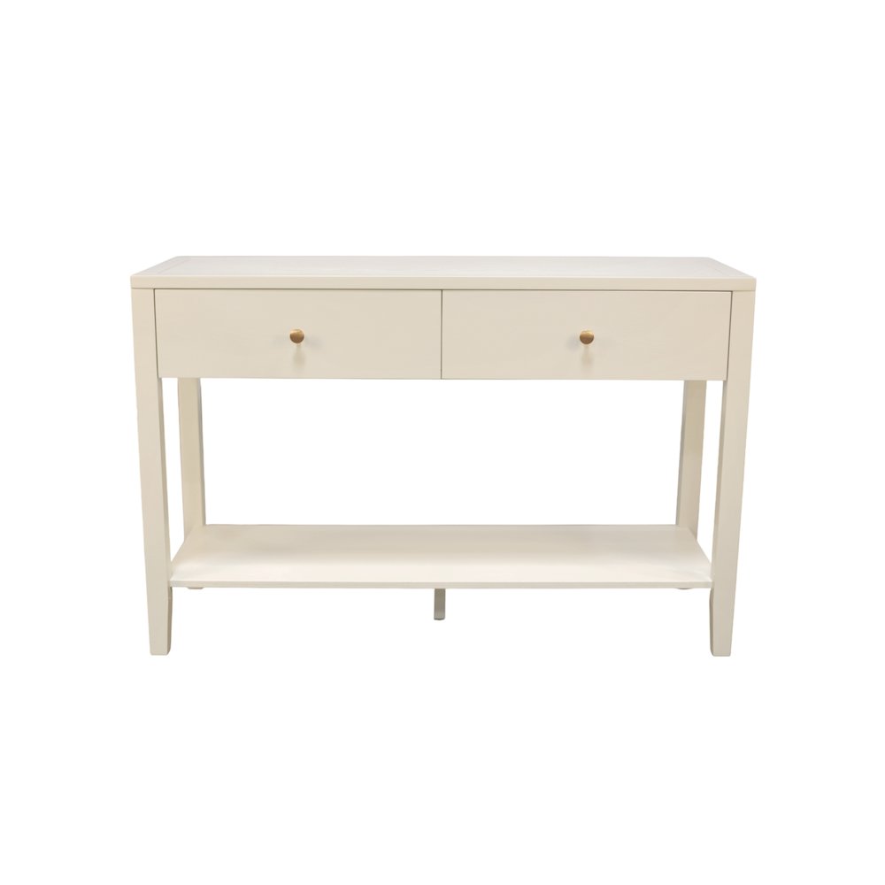 Avery Console Table, Coconut Milk. Picture 4