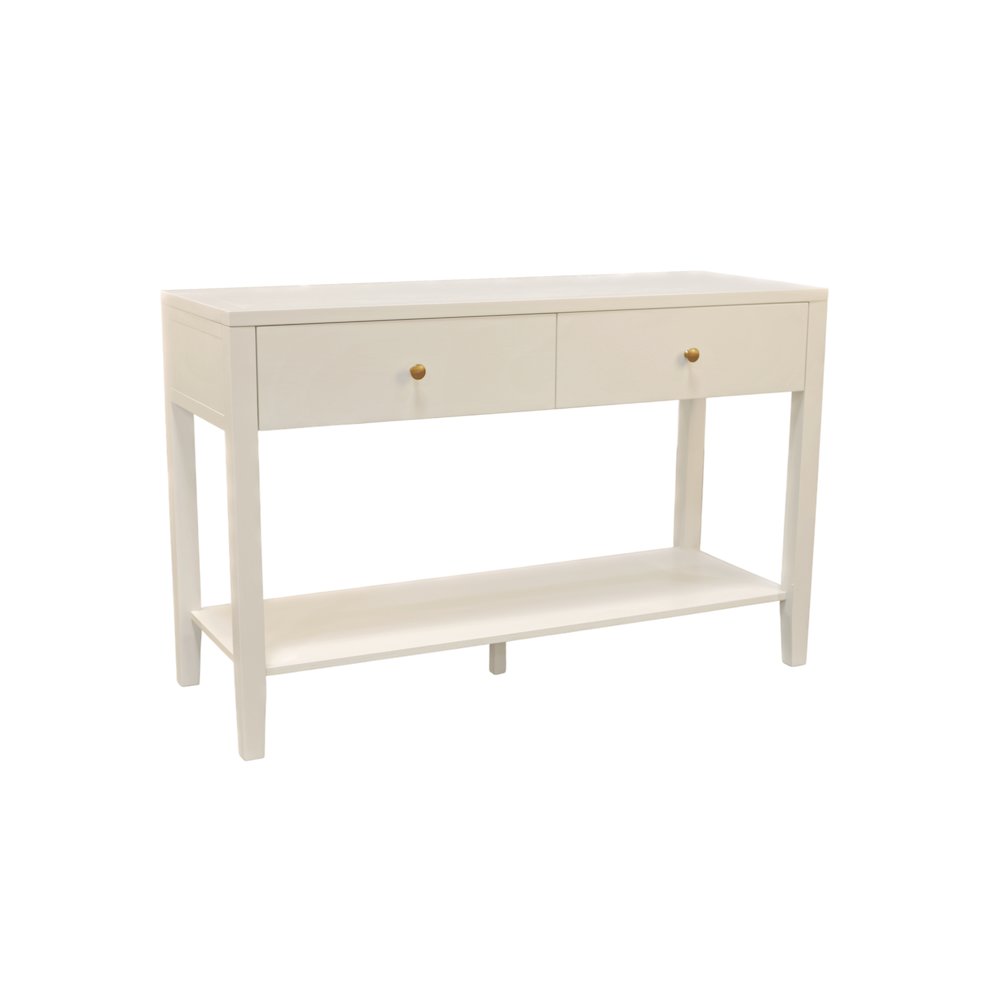Avery Console Table, Coconut Milk. Picture 5