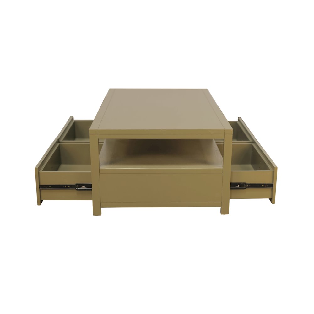Avery Cocktail Table, Olive Green. Picture 7