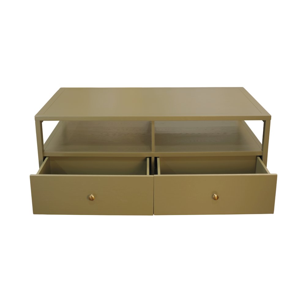 Avery Cocktail Table, Olive Green. Picture 8