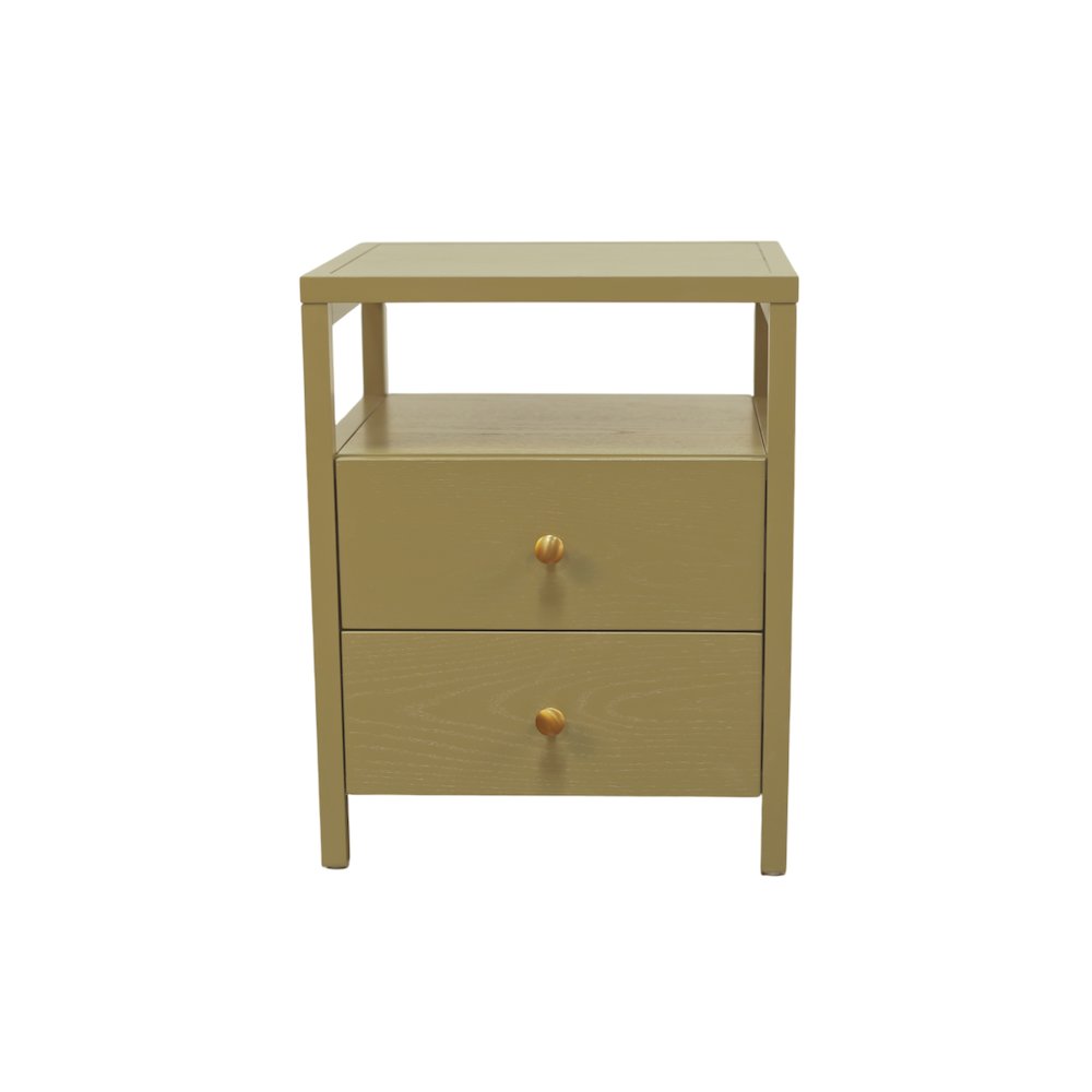 Avery End Table, Olive Green. Picture 3