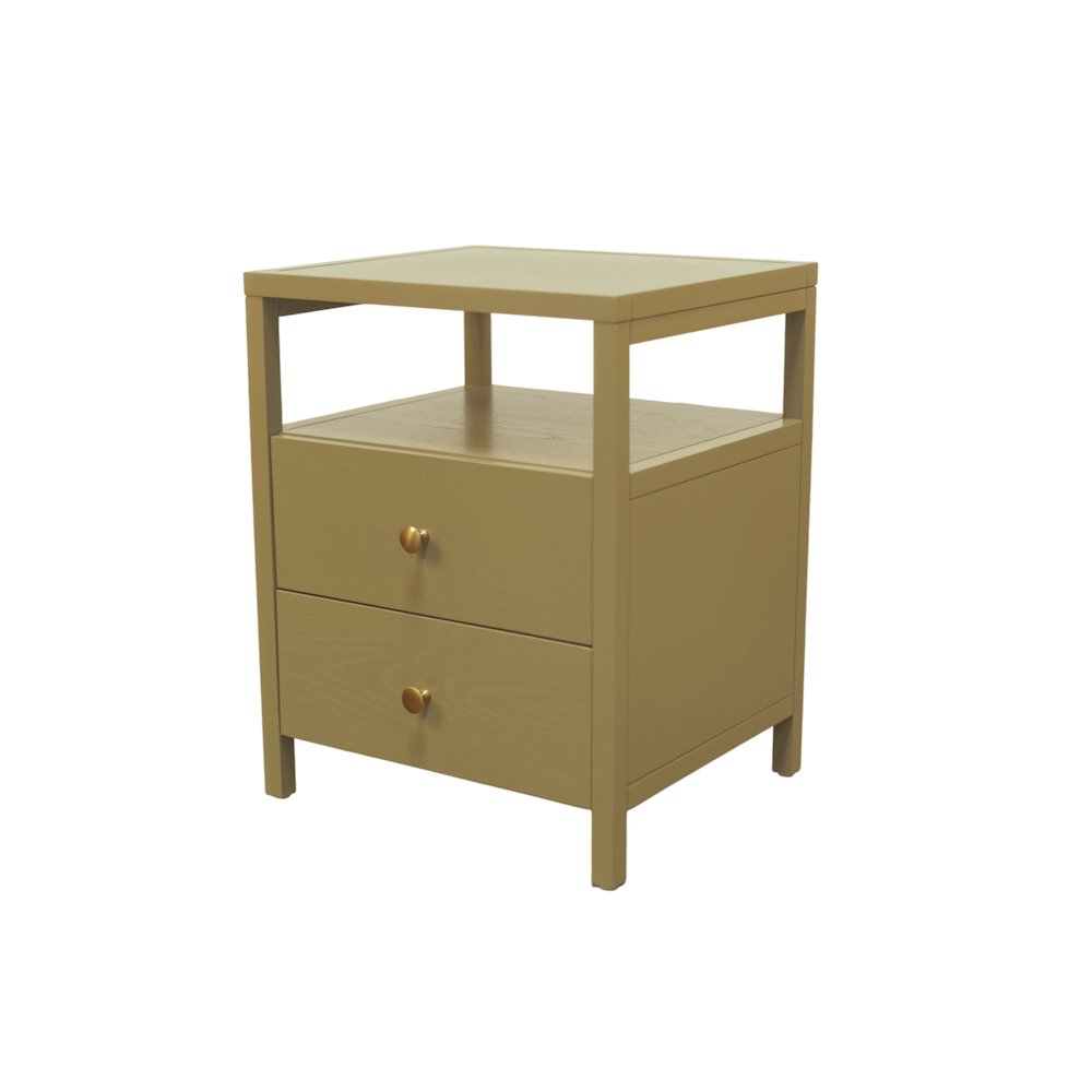 Avery End Table, Olive Green. Picture 4