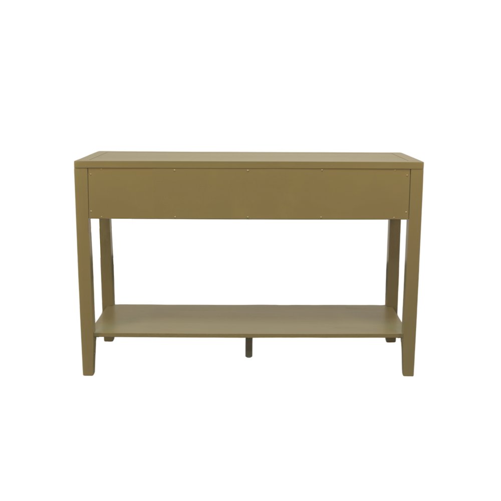 Avery Console Table, Olive Green. Picture 6