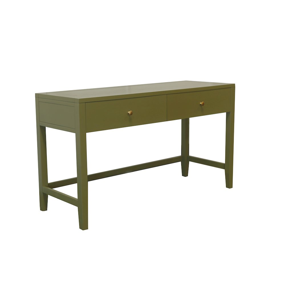 Avery Writing Desk, Olive Green. Picture 4