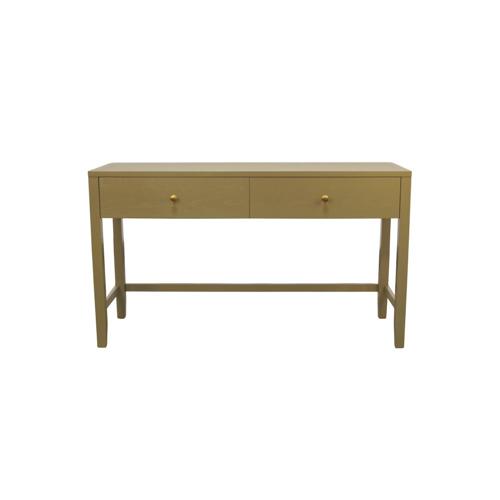 Avery Writing Desk, Olive Green. Picture 1