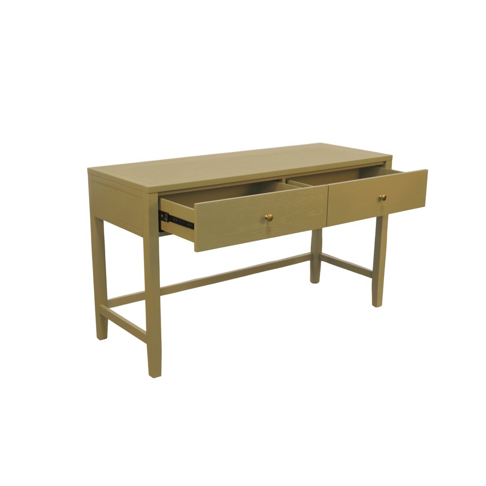 Avery Writing Desk, Olive Green. Picture 7