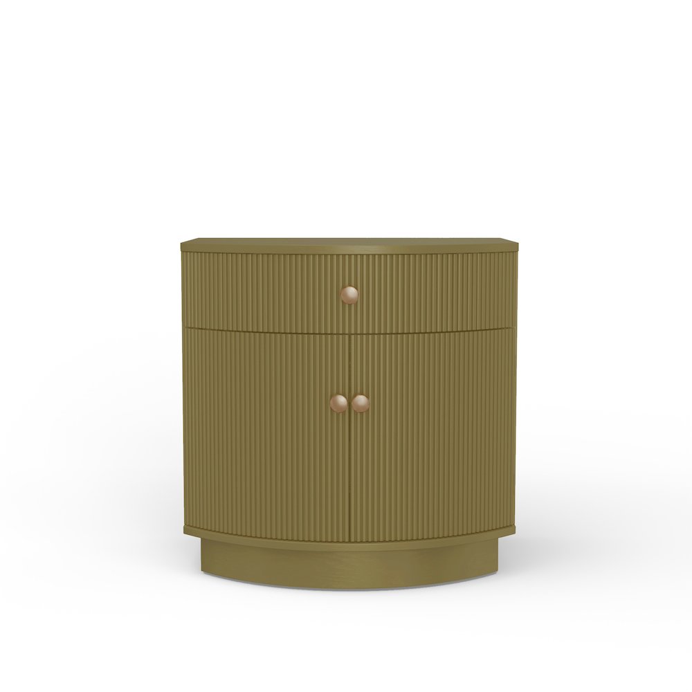 Olivia Nightstand, Olive Green. Picture 3