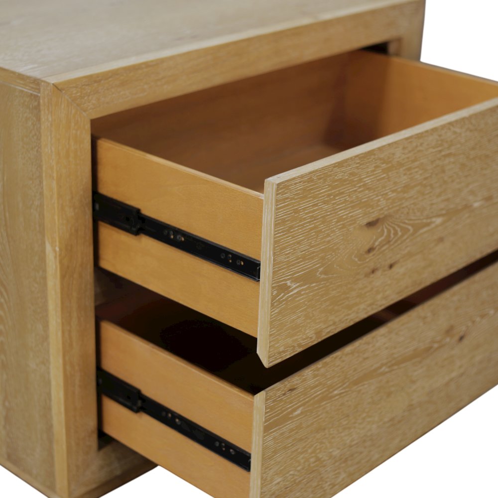 Harper Two Drawer Nightstand. Picture 8